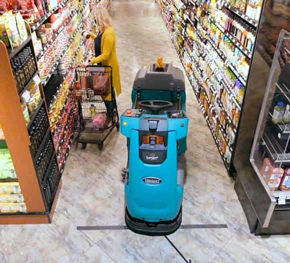 T380AMR Robotic Floor Scrubber