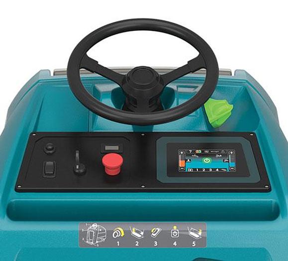 Tennant T350 Stand-On Floor Scrubber