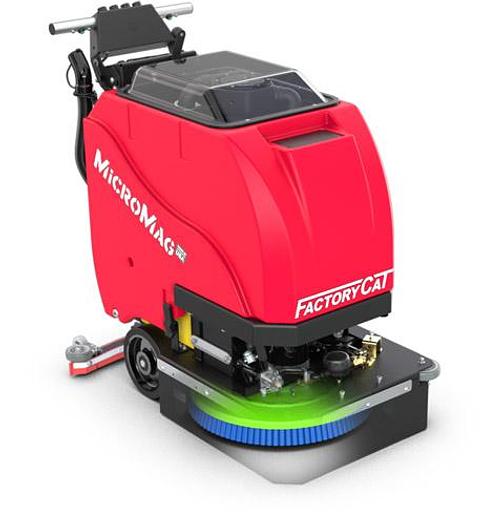 Factory Cat MicroMag 20" Walk Behind Brush Assist Floor Scrubber