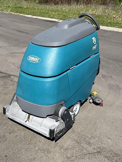 Used Tennant T5 Cylindrical Used Walk Behind Floor Scrubber