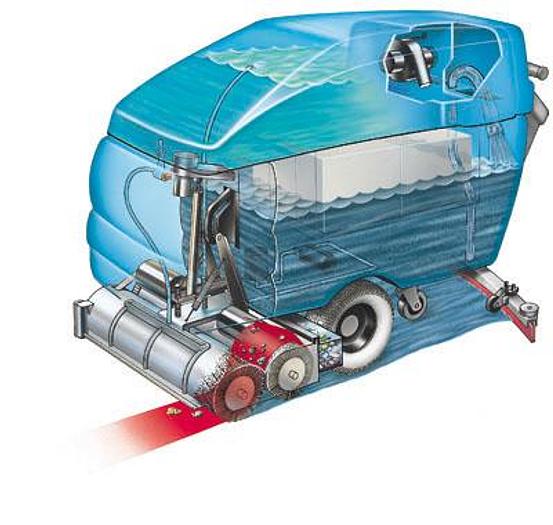 Tennant 5700 Walk-Behind Floor Scrubber