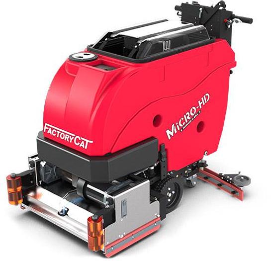 Factory Cat Micro HD Walk-Behind Floor Scrubber