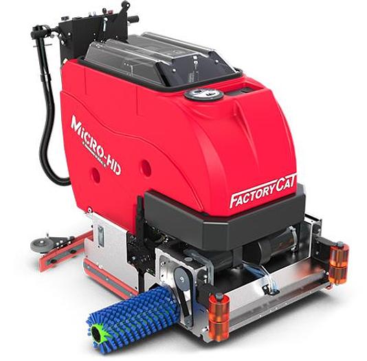 Factory Cat Micro HD Walk-Behind Floor Scrubber