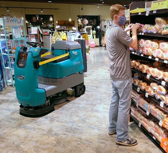 T380AMR Robotic Floor Scrubber