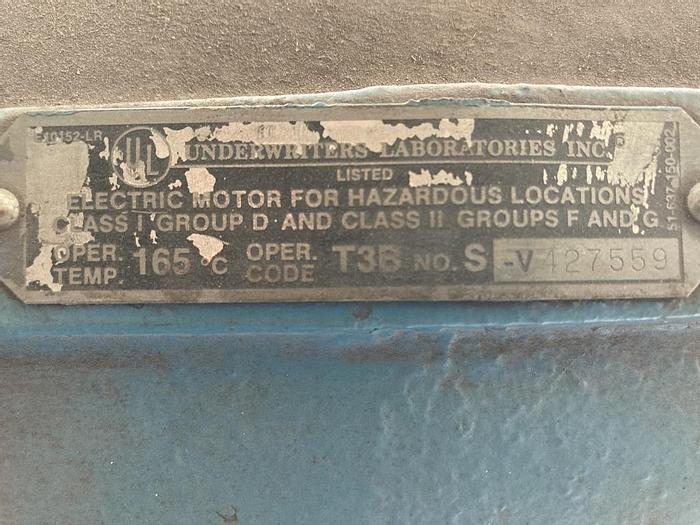 Used 25″ X 38″ STEVENSON BRICK LINED PEBBLE MILL – 5 HP/UL LISTED (#9811)