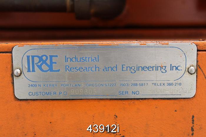 Used Industrial Research & Engineering Inc. Port-O-Cut Roll Splitter, 32" Stroke #43912