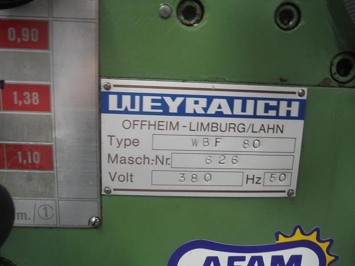 Gebruikt KOTTERBANK WEYRAUCH WBF 80
