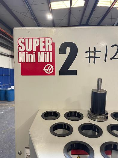 Used 2021 HAAS Super Mini Mill 2 CNC 4-Axis Vertical Machining Center ***Low Hours***