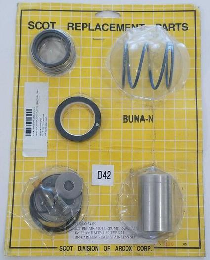 *NEW IN FACTORY SEAL* SCOT 118.000.343N KIT REPAIR MOTORPUMP 15,16,17,18,19