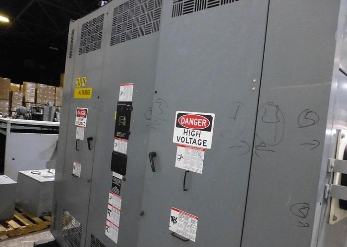 Used Square D POWER CAST II 2000/3000kva dry type transformer