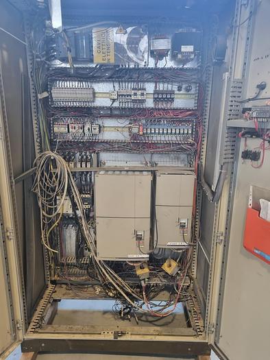 Used 700 LITER (WORKING) BATTAGGION KNEAKER EXTRUDER - T-316 S/S - JACKETED