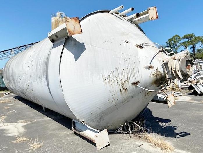 Used Large Capacity 4-Compartment Stationary Concrete Batch Plant