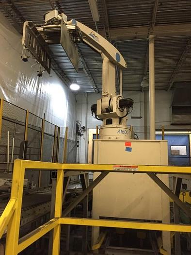 Used Palletizer, Columbia Okura, Mdl A1600, Robotic, 4 Axes #A740604