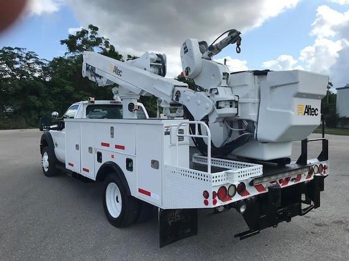 Used 2013 Ford F550 Altec AT40M 45ft Material Handler Bucket Truck - C40028