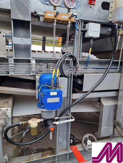 Used Simon Hartley 8 Roller Sludge Thickening & Dewatering Belt Press AS-H