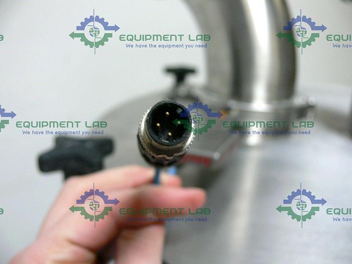 Used Industrial Powder Hopper w/ SEW-Eurodrive SAF67 AM143 Gear Reducer & 1HP Motor