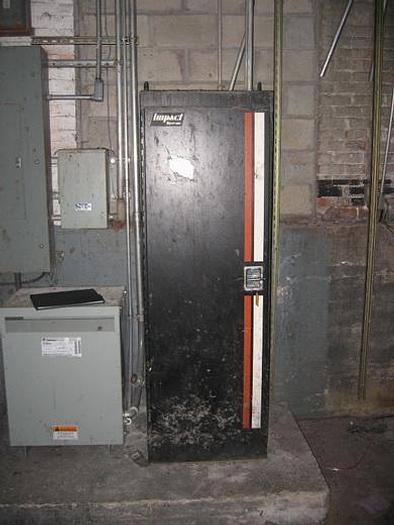 Used Impact 09-4032-03 66" Face Infrared Dryer, Eleven 6" Zones, With Impact Control Cabinets #23193