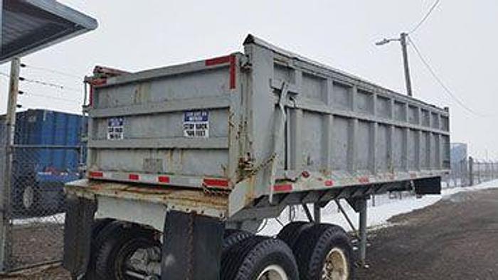 Used 2009 Homemade End Dump Trailer