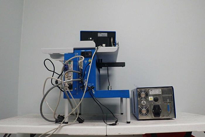 Used Biotage SPX 09491 Rev M Flash Chromatography w/ 09722 Monitor, Econ LCD 2073 A