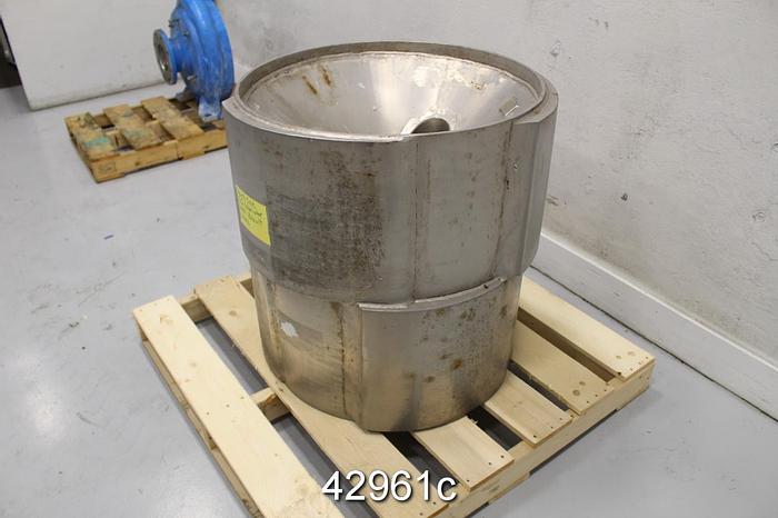 Used Voith Size 20 Stainless Steel Lobe Rotor #42961