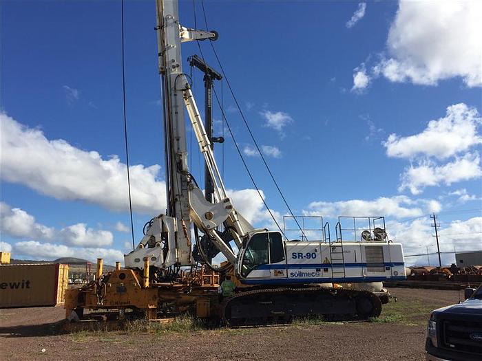 Used 2009 Soilmec SR90 Hydraulic Drilling Rig