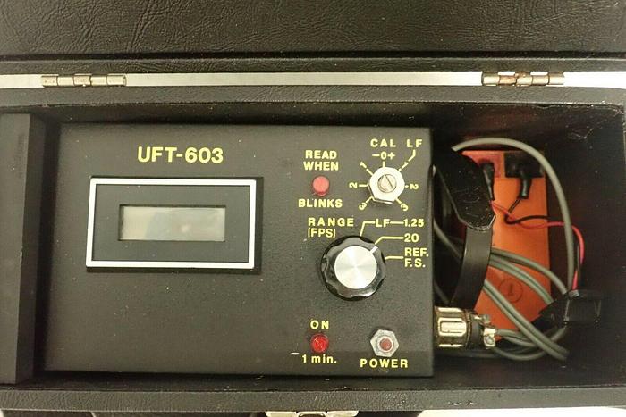 Used Cole-Parmer Hedland UFT-603 Portable Doppler Flowmeter