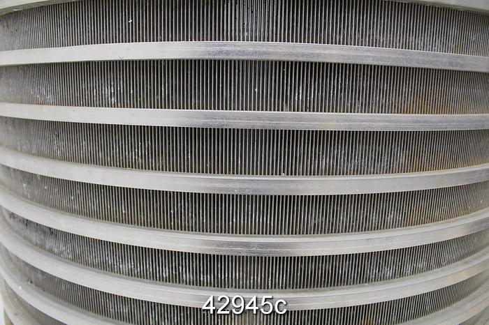 Used Voith Model 20 Pressure Screen Basket, .0047" Slots #42945