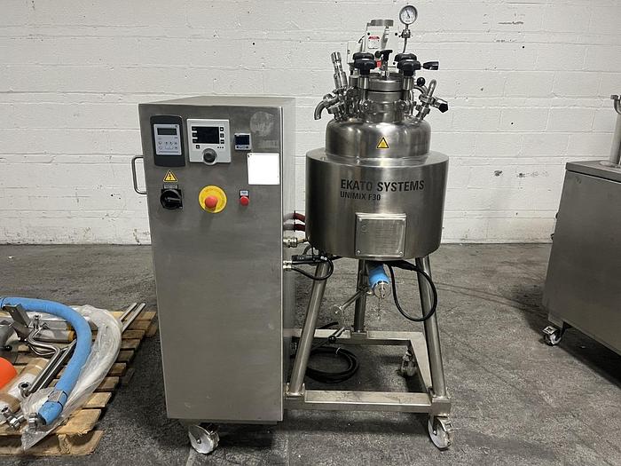 Used 50 LITER EKATO UNIMIX VACUUM MIXER - MODEL SRT 50