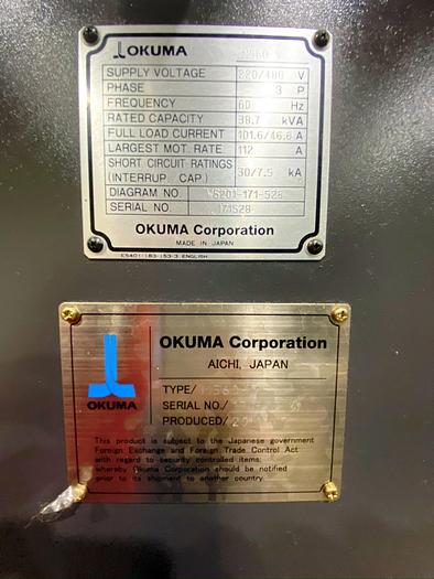 Used 2014 OKUMA GENOS M560-V