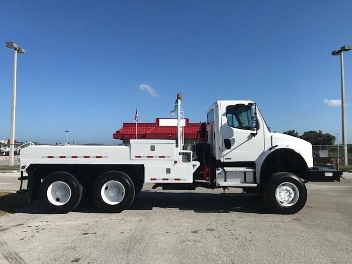 Used 2004 Freightliner M2 106 Flatbed Winch Truck - C08380