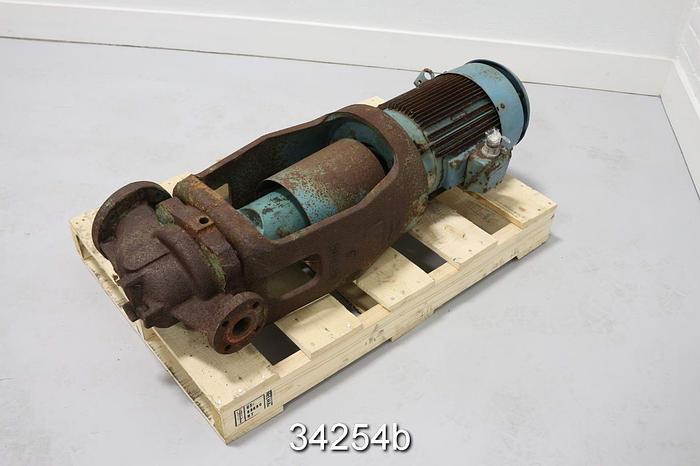 Used Goulds 3996 In-line Process Pump, 1.5x3x6 #34254