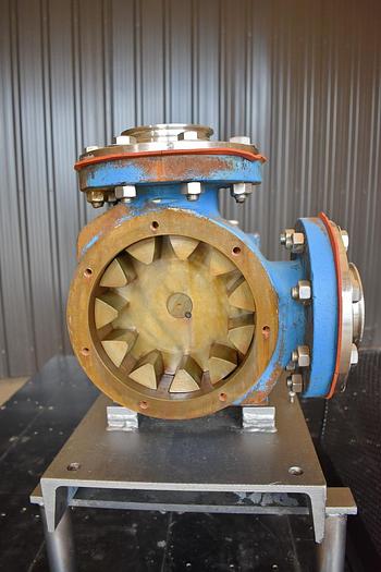 Used USED VIKING GEAR PUMP, 4" X 4" INLET & OUTLET, CAST IRON