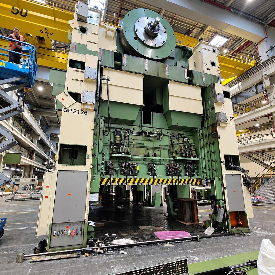 Ricondizionato 7500 Ton Tandem Press Line – 5 WEINGARTEN 1000 Ton+ 1 SMG-SCHULER 2500 Ton