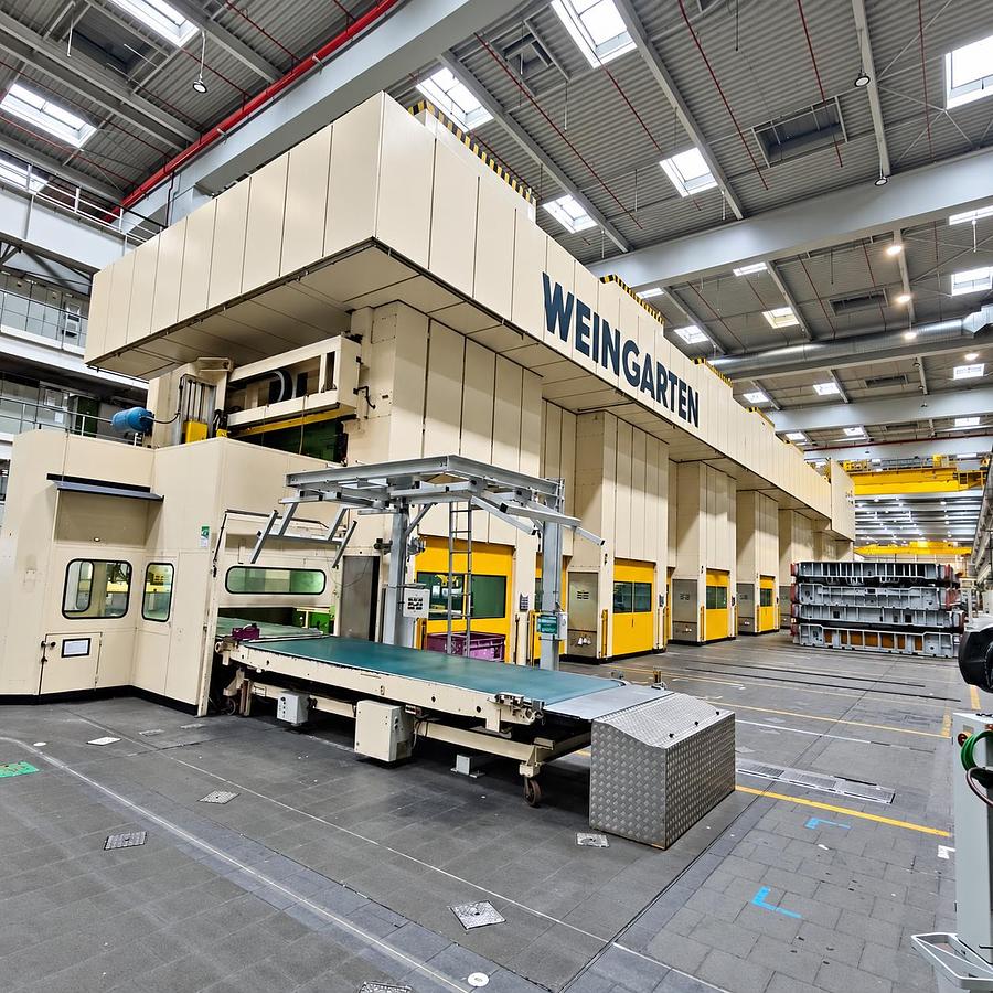 Ricondizionato 7500 Ton Tandem Press Line – 5 WEINGARTEN 1000 Ton+ 1 SMG-SCHULER 2500 Ton