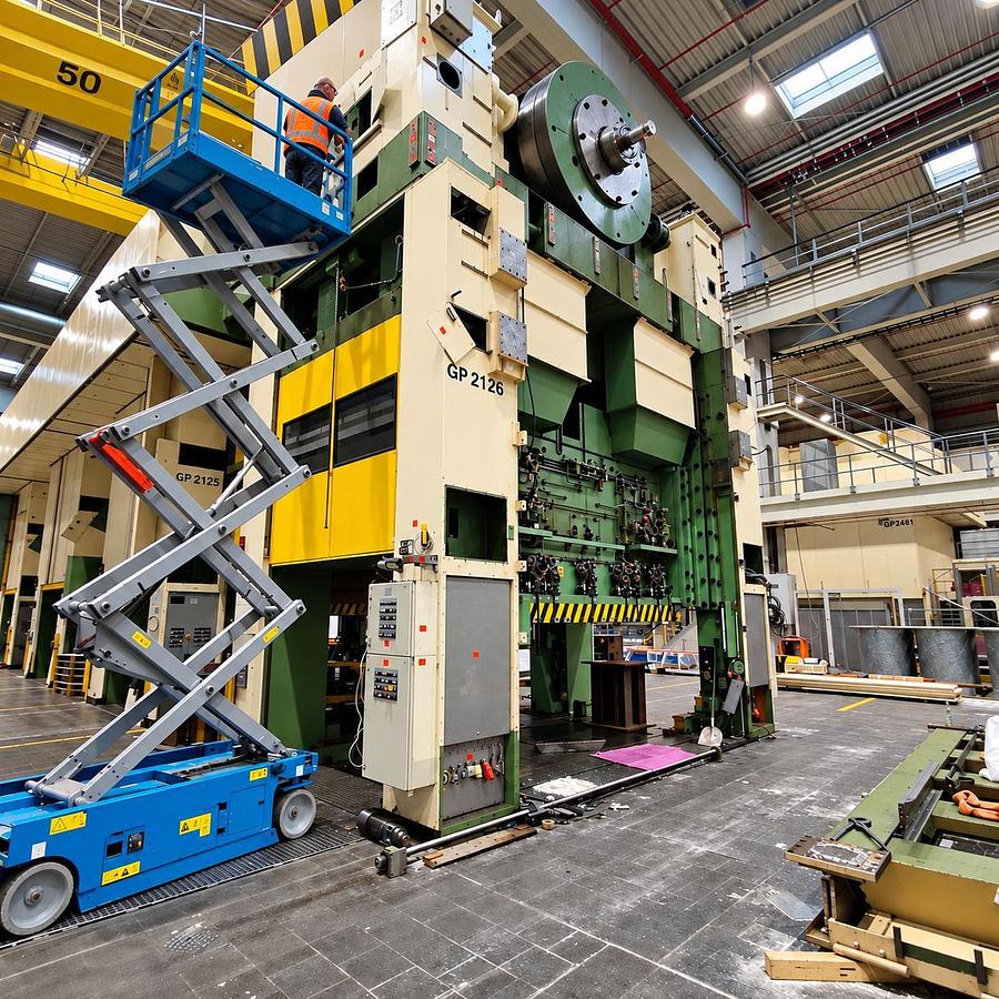 Usato x5 WEINGARTEN 1000 Ton Link Drive Press – 4600 x 2200 mm - EX BMW