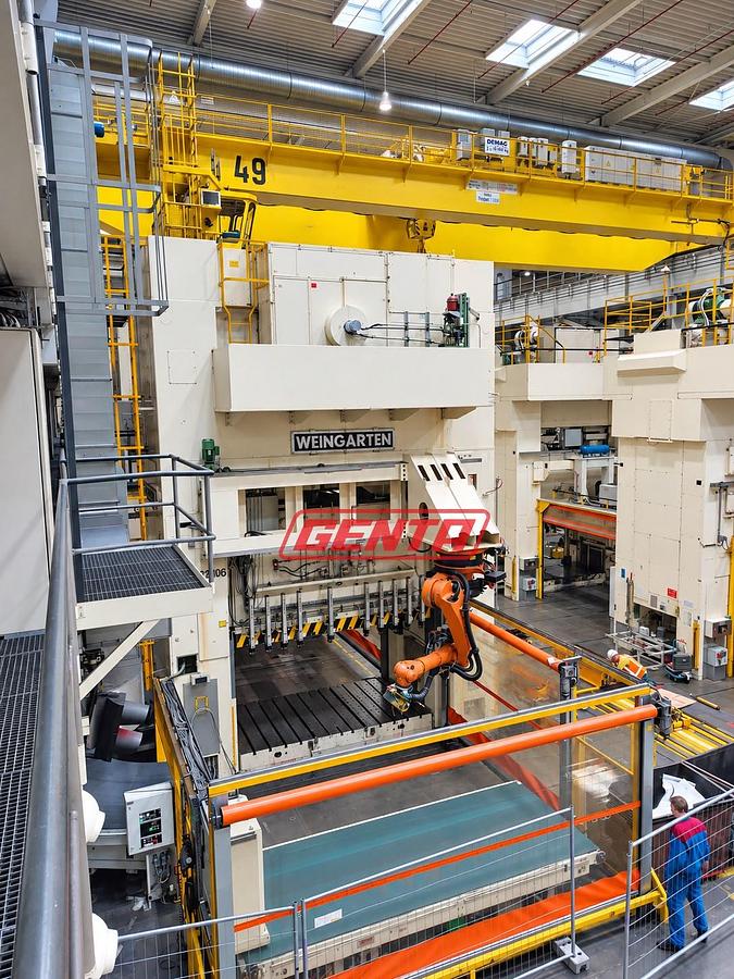 Usato WEINGARTEN VK 1000 – 1000 Ton Link Drive Press – Ex BMW Dingolfing