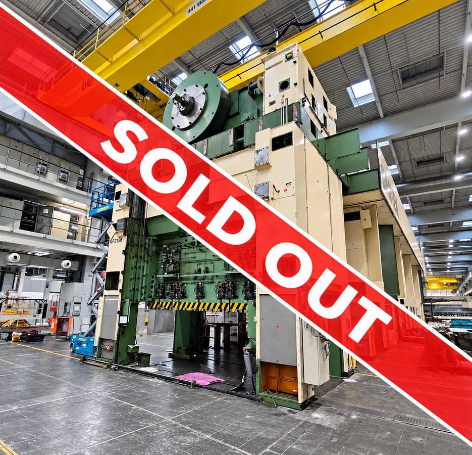 Usato x1 WEINGARTEN 1000 Ton Link Drive Press – 4600 x 2200 mm - EX BMW