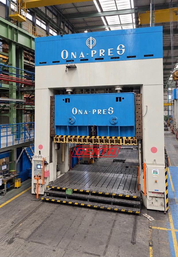 Usato ONA PRES 1500 Ton Hydraulic Press – 5000 x 2700 mm
