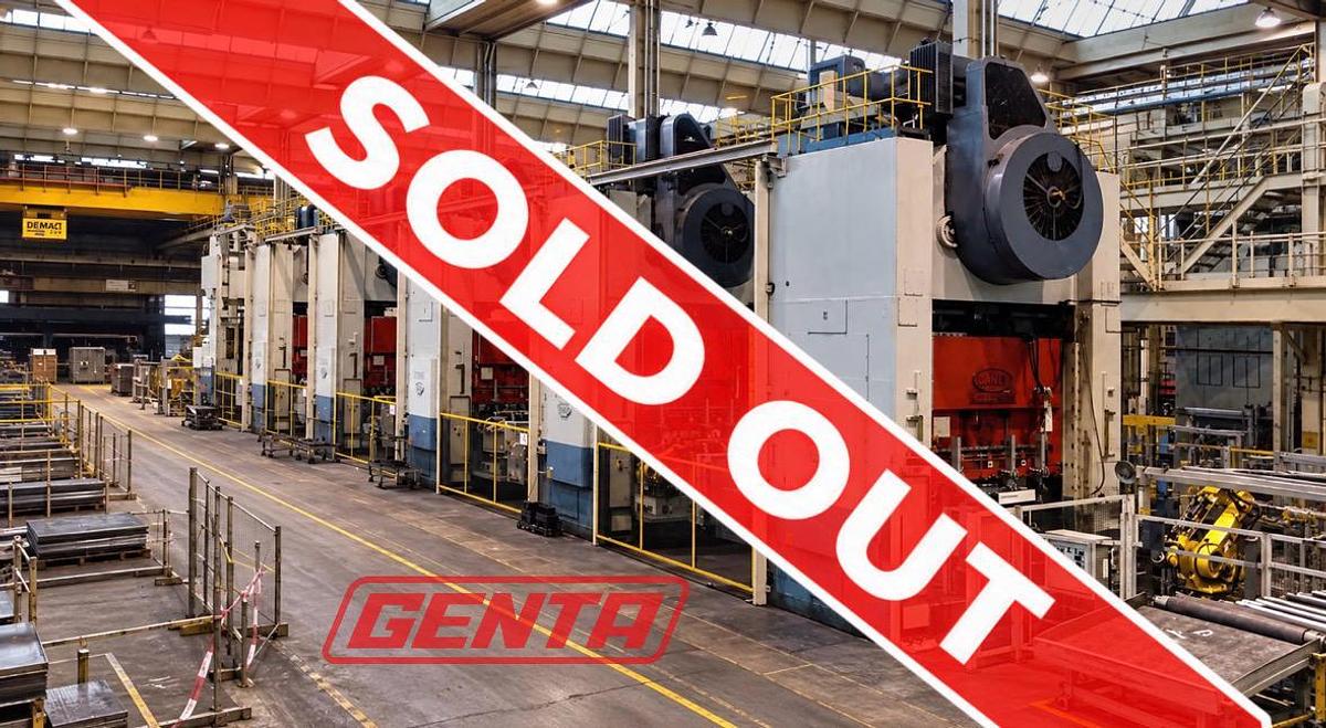 Usato X5 - DANLY 800 Ton 2800 x 1850 mm -  Siemens S7 - Ex Opel