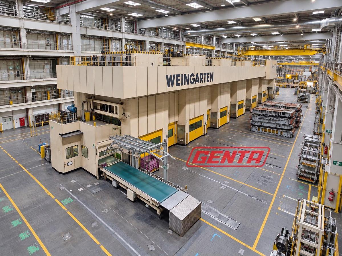 Ricondizionato 7500 Ton Tandem Press Line – 5 WEINGARTEN 1000 Ton+ 1 SMG-SCHULER 2500 Ton