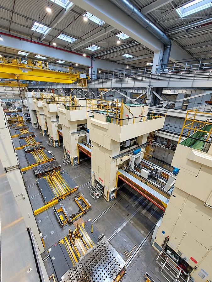 Usato WEINGARTEN VK 1000 Ton Link Drive Press 4000x2200 mm – Ex BMW Dingolfing