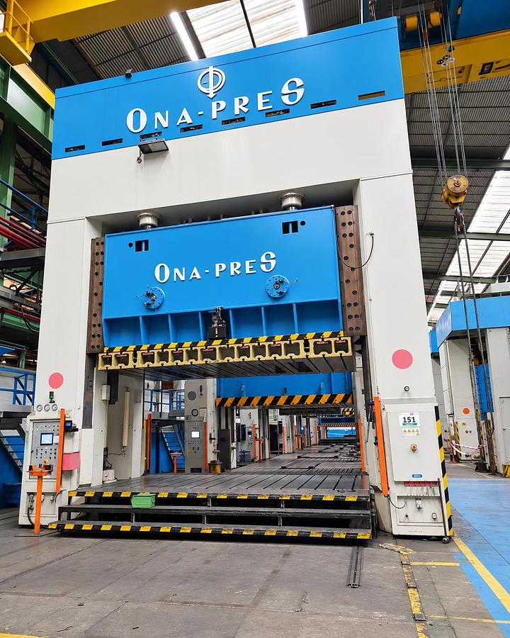 Usato ONA PRES 1500 Ton Hydraulic Press – 5000 x 2700 mm