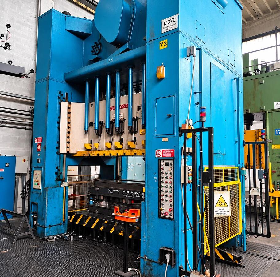 Usato X2  ROVETTA 400 Ton Mechanical Press MB – 2740 x 1520 mm - with cushion