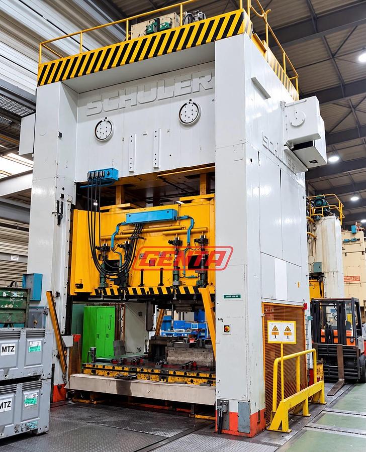 Usato SCHULER 600 Ton Mechanical Press – 3350 x 2130 mm - with cushion