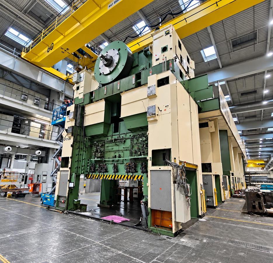 Ricondizionato 7500 Ton Tandem Press Line – 5 WEINGARTEN 1000 Ton+ 1 SMG-SCHULER 2500 Ton