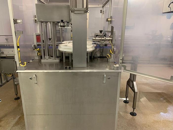 Very good used PACKAGING AUTOMATION STARWHEEL POT FILLER