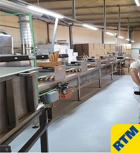 Used Rolled Wafer Cone Oven