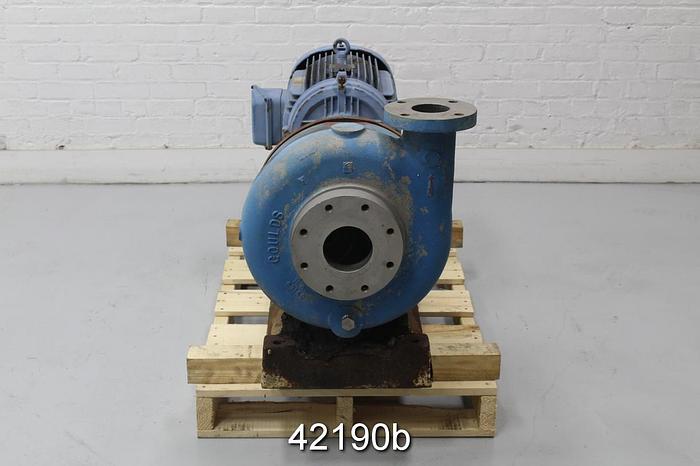 Used Goulds CV 3196 3x4x13 Pump, Stainless Steel Casing #42190
