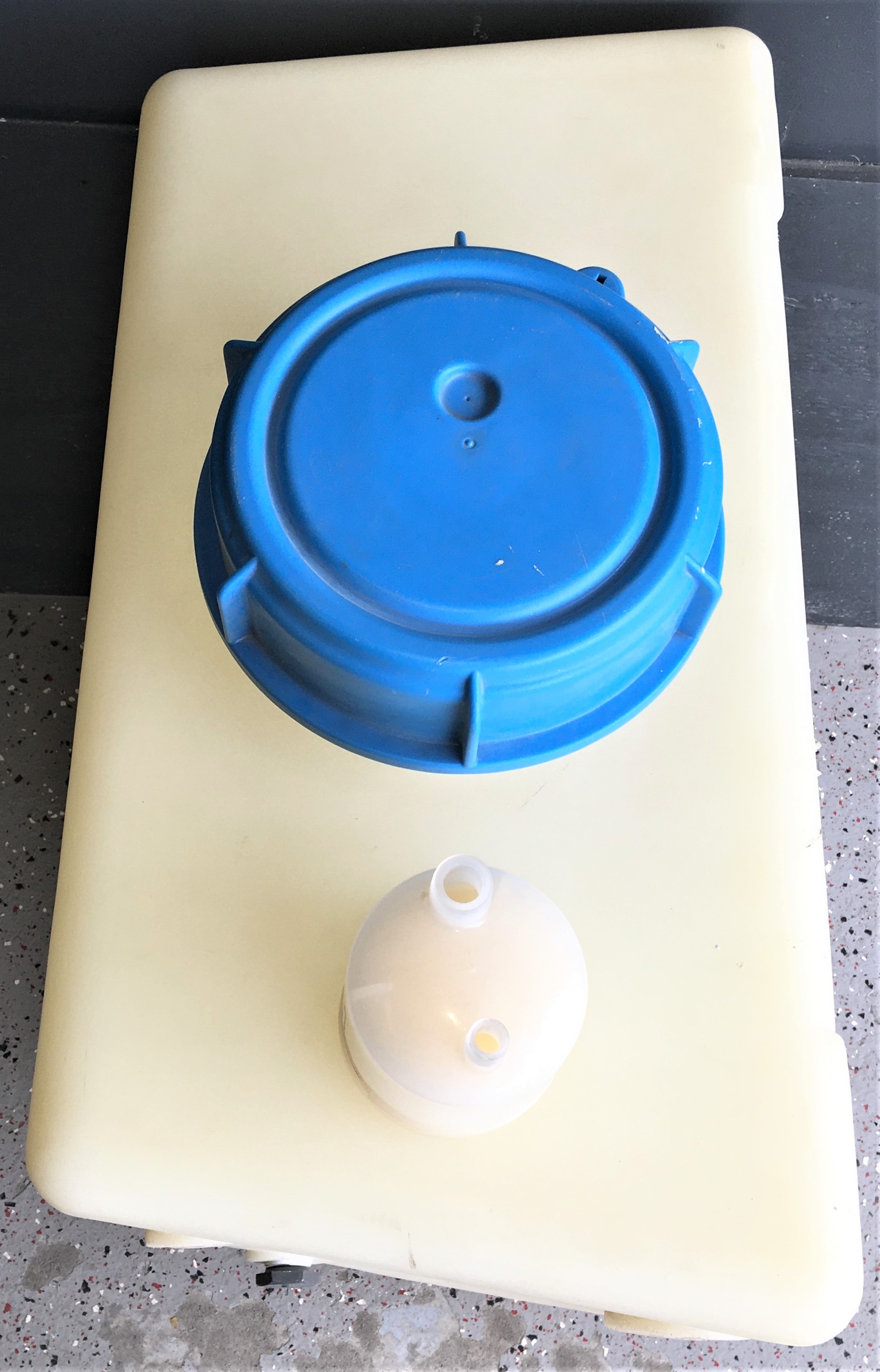 Used Millipore Water Storage Tank - Reservoir