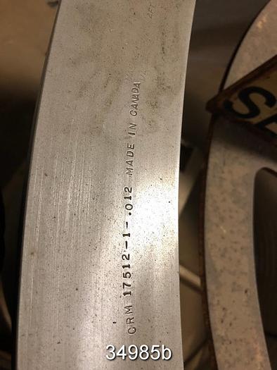 Used Black Clawson 60NP60 Low Pulse Pressure Screen Basket, .012" Slots #34985